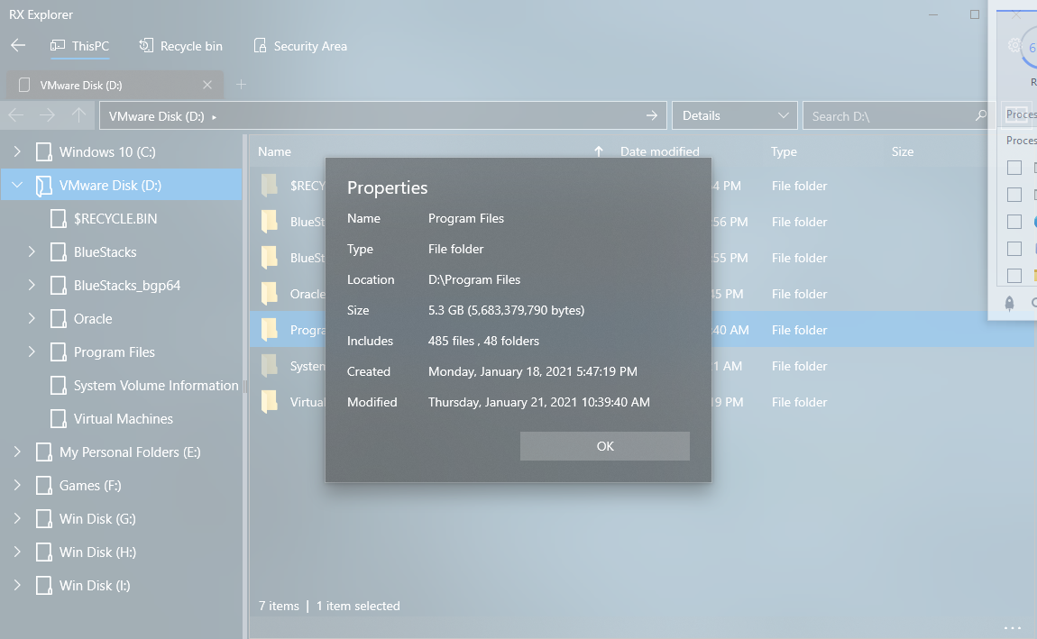 Feature Request: Make folder properties like windows explorer · Issue ...