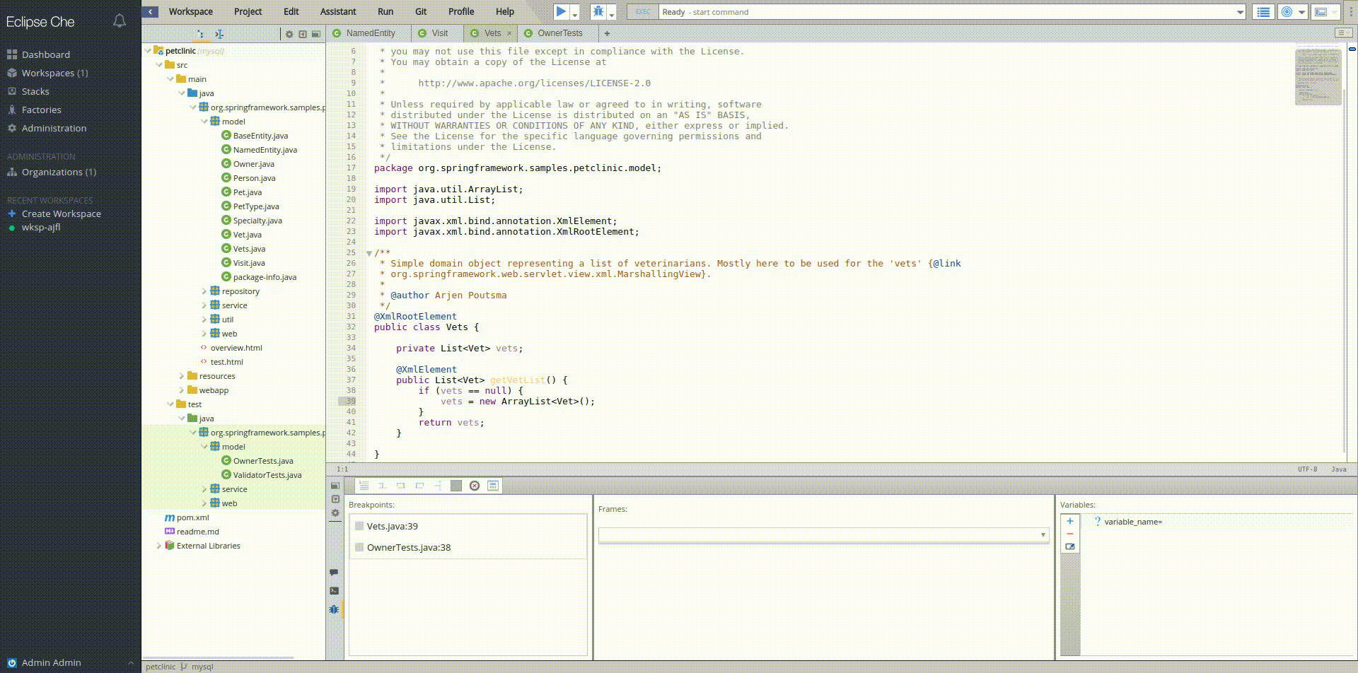 [CHE 6] The Pull Request panel hides part of the Debug panel · Issue ...