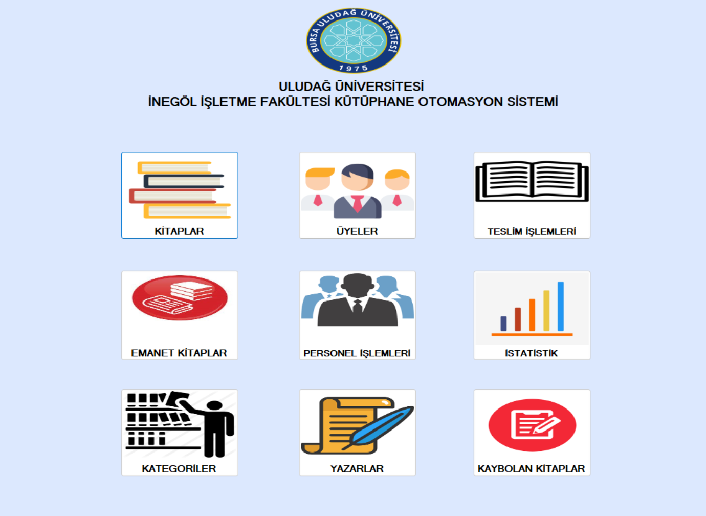 Github Dileksumeyyeercin Kutuphane Otomasyon Sistemi