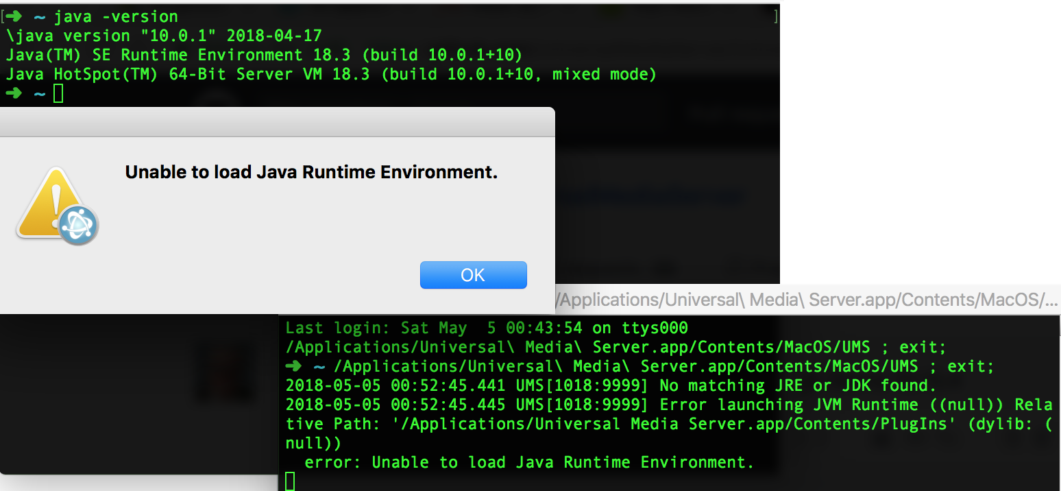 java se 6 runtime required for mac