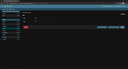 GitHub - piyushkothari561/LuxuryCorner: Ecommerce website for luxury ...