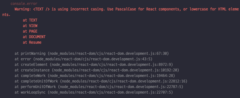Warning in Test code · Issue #1368 · diegomura/react-pdf · GitHub