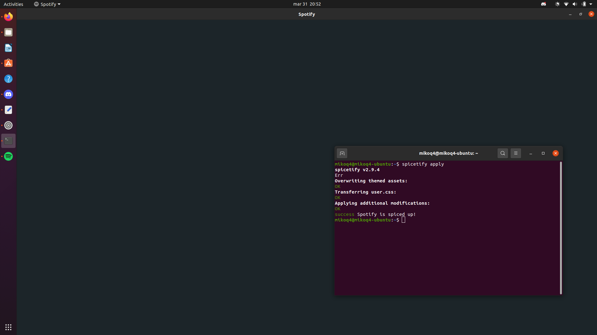blank screen and error · Issue #1564 · spicetify/cli · GitHub