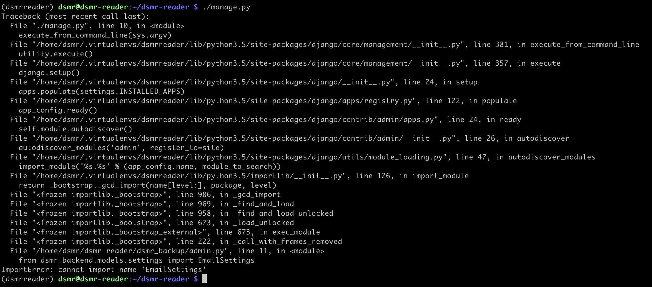 502 Bad Gateway · Issue #779 · dsmrreader/dsmr-reader · GitHub