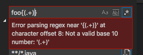 Regex Find works differently than Find in Files · Issue #31077 ...