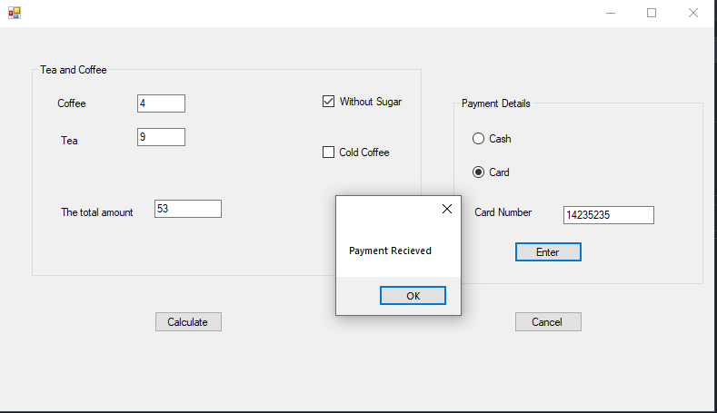 GitHub - rohanmatt/Coffee-Billing-System: A simple cafe billing system ...