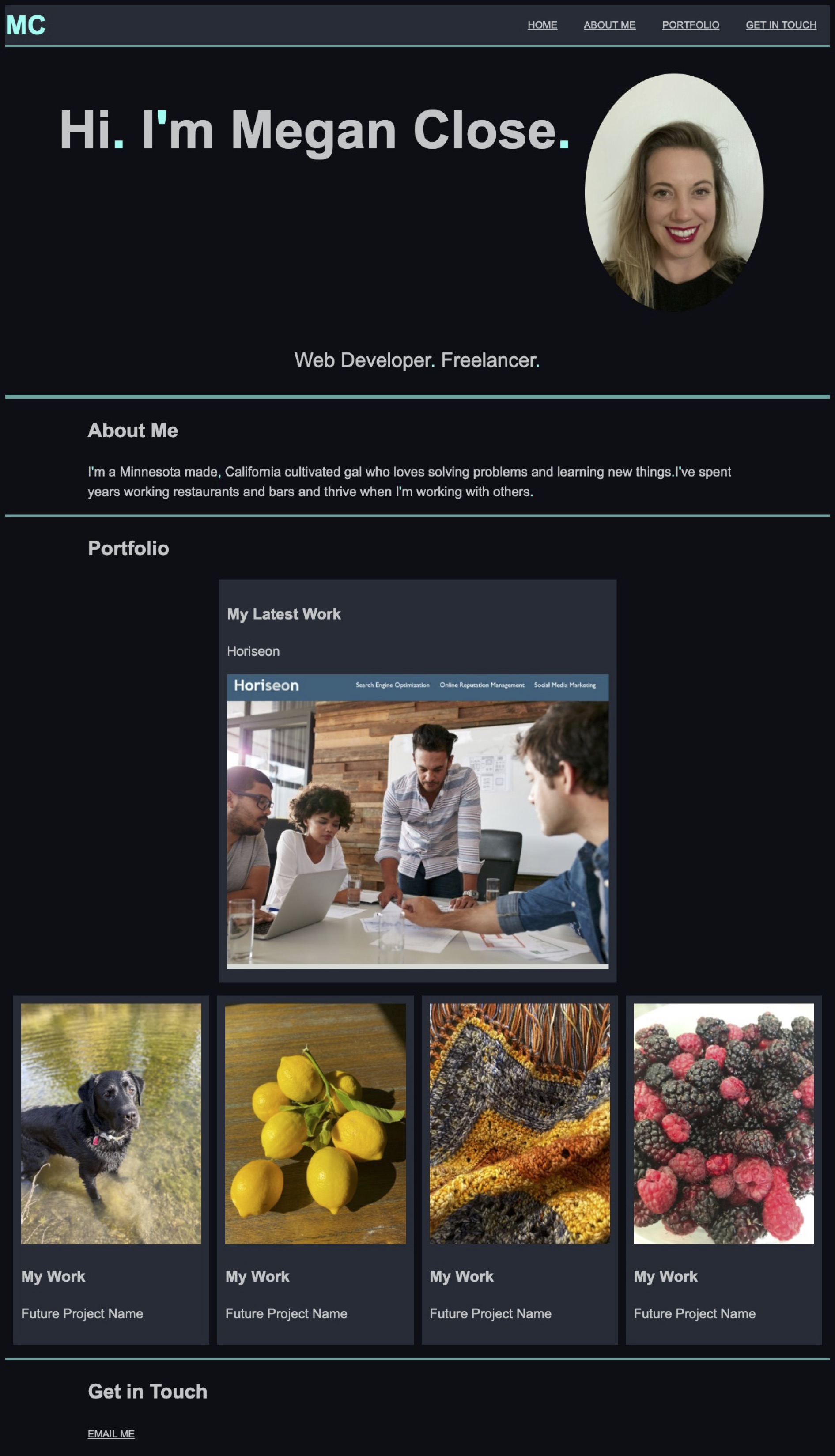 GitHub - MeganClo/megan-portfolio · GitHub