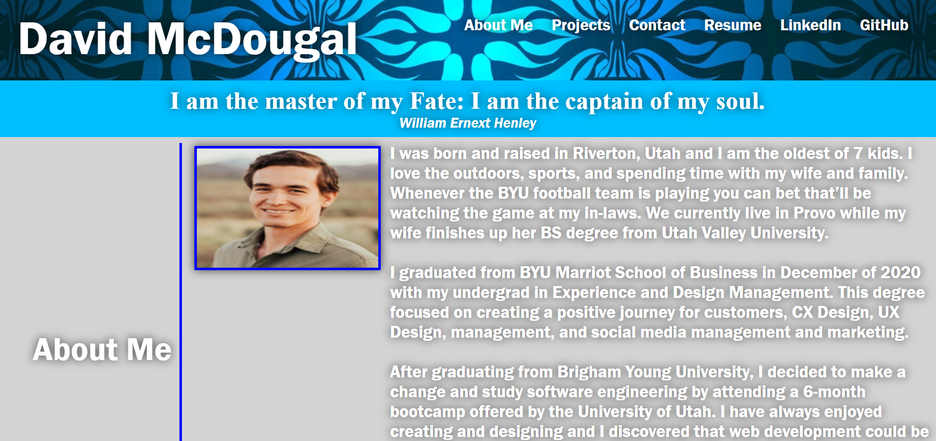 GitHub - davsav16/David-McDougal-Portfolio: My portfolio containing ...