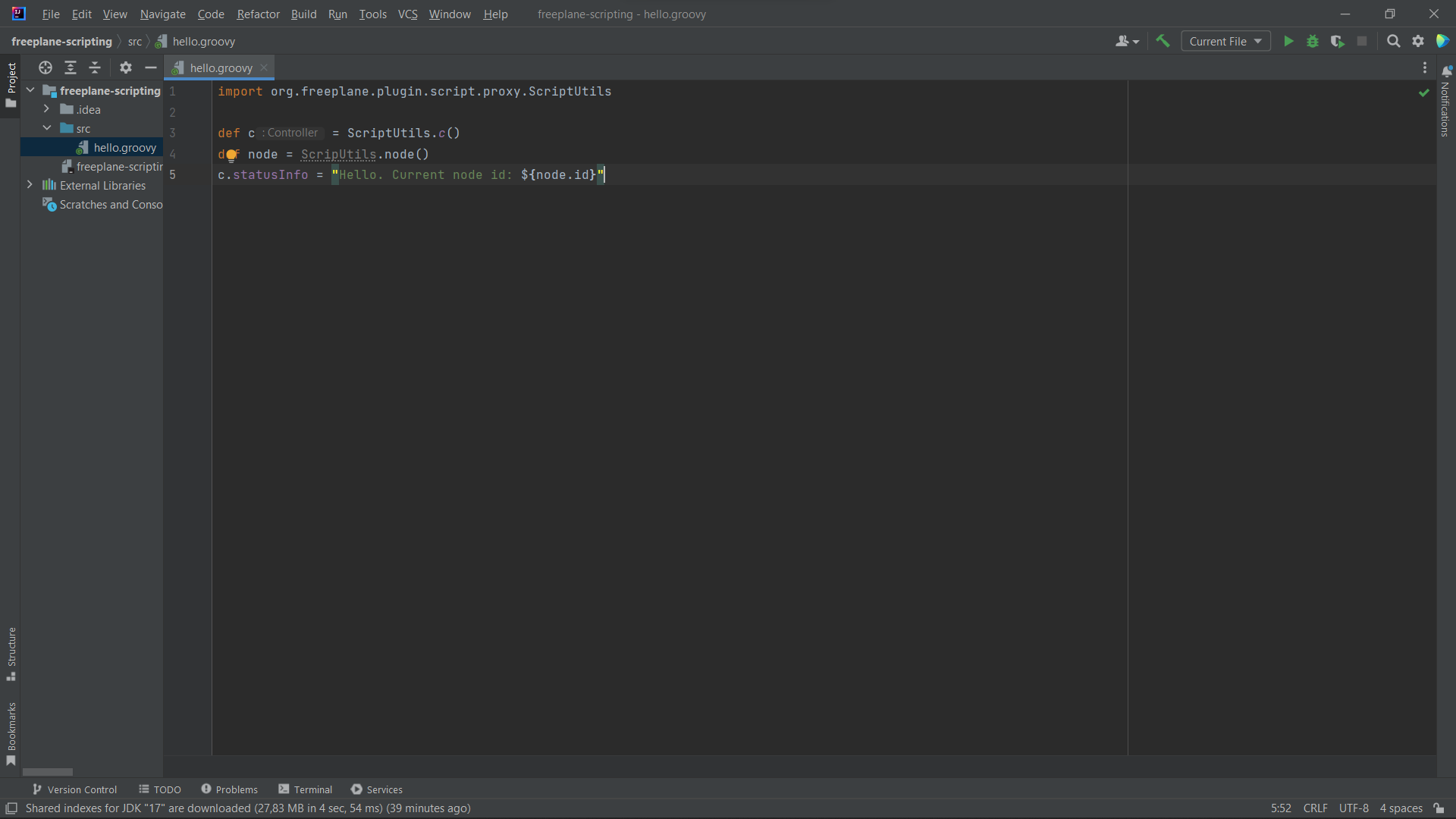 Configuring an IDE to create scripts · freeplane freeplane · Discussion ...