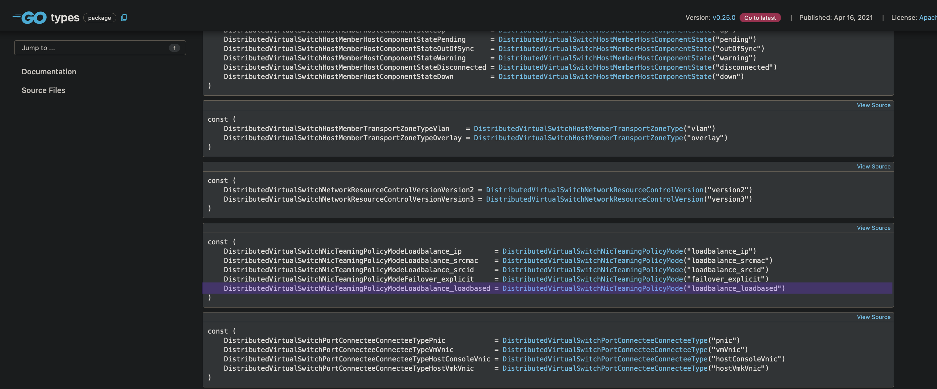 Support for 'Route based on physical NIC load' load balancing policy ...