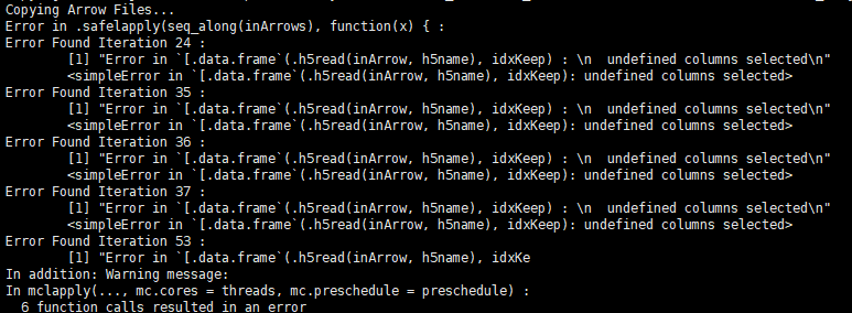 Error in subsetArchRProject · Issue #512 · GreenleafLab/ArchR · GitHub