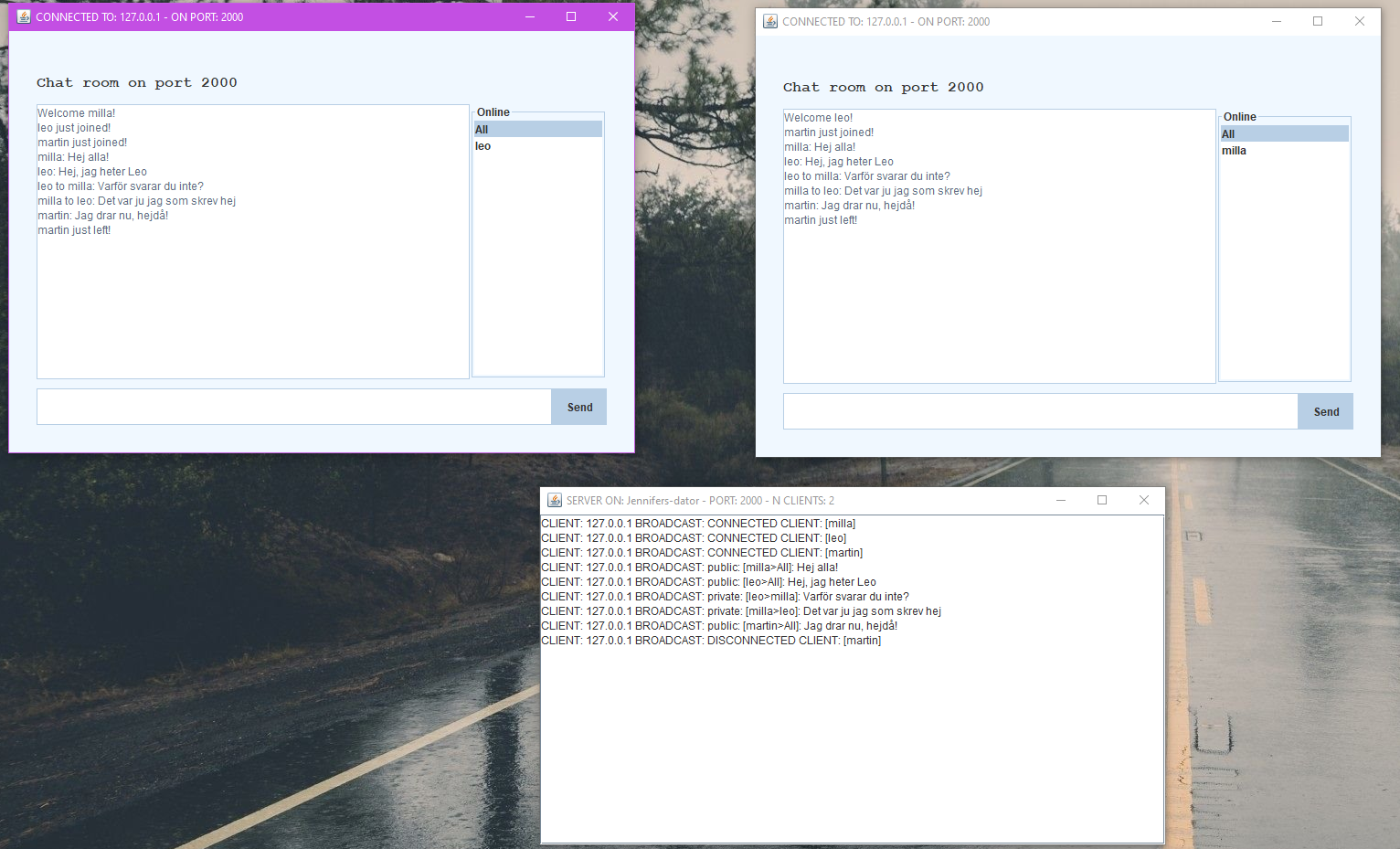 GitHub - forrpa/Chat-Room-Server: Chat Room Server GUI