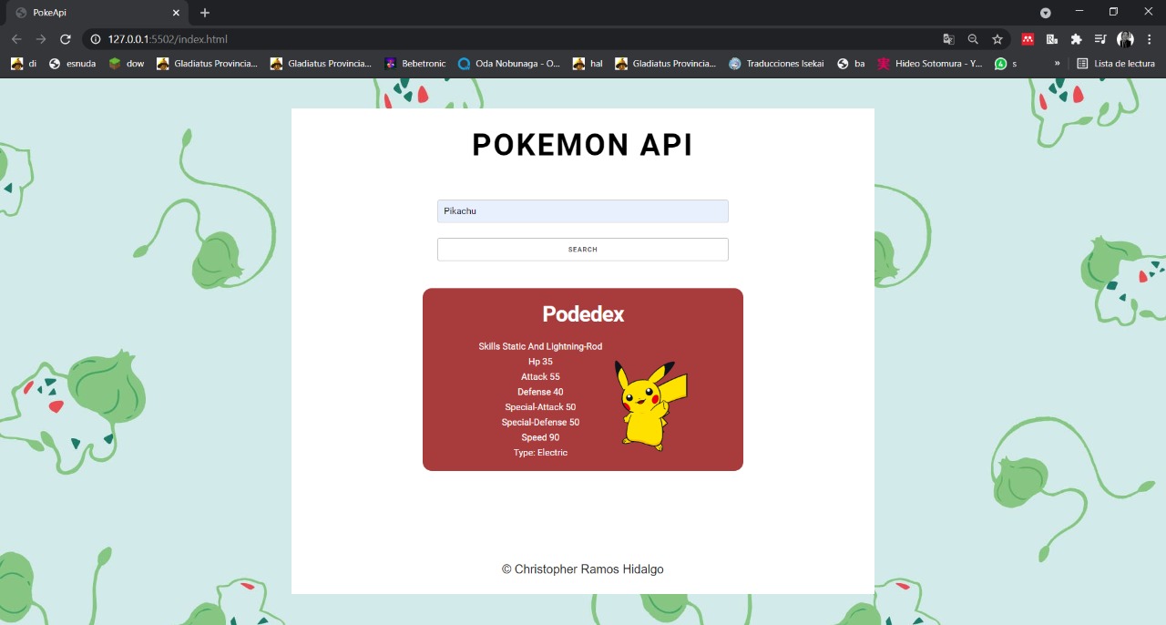 GitHub - ChristopherRamosDev/PokeApi