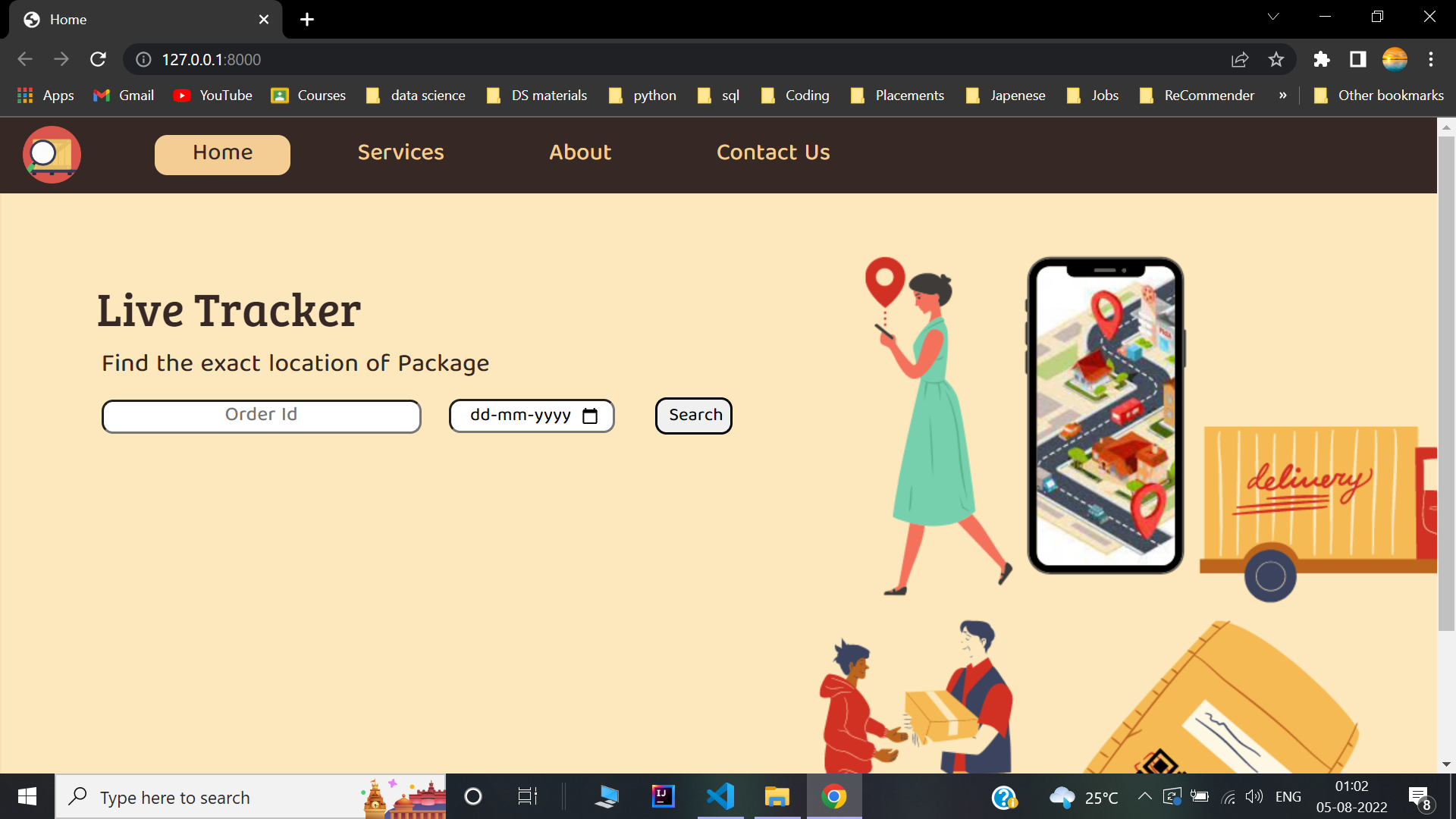 GitHub - PranavArjun/Live_Tracker