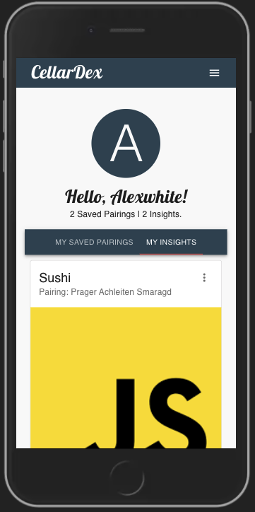 GitHub - Alexlloydwhite/cellardex: Responsive web application that ...