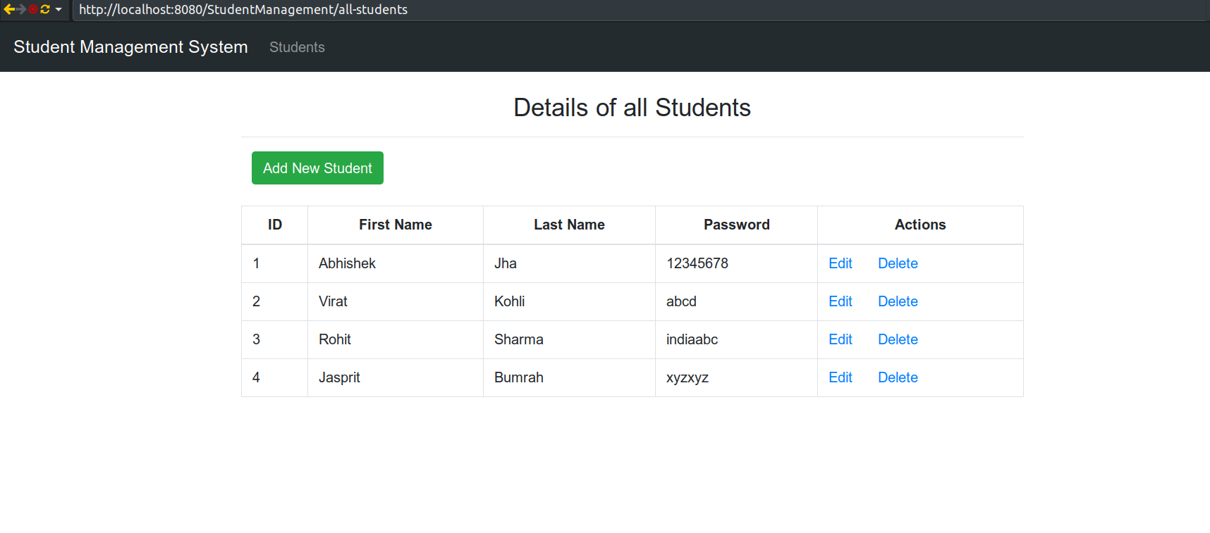 GitHub - abhijhacodes/StudentManagementSystem