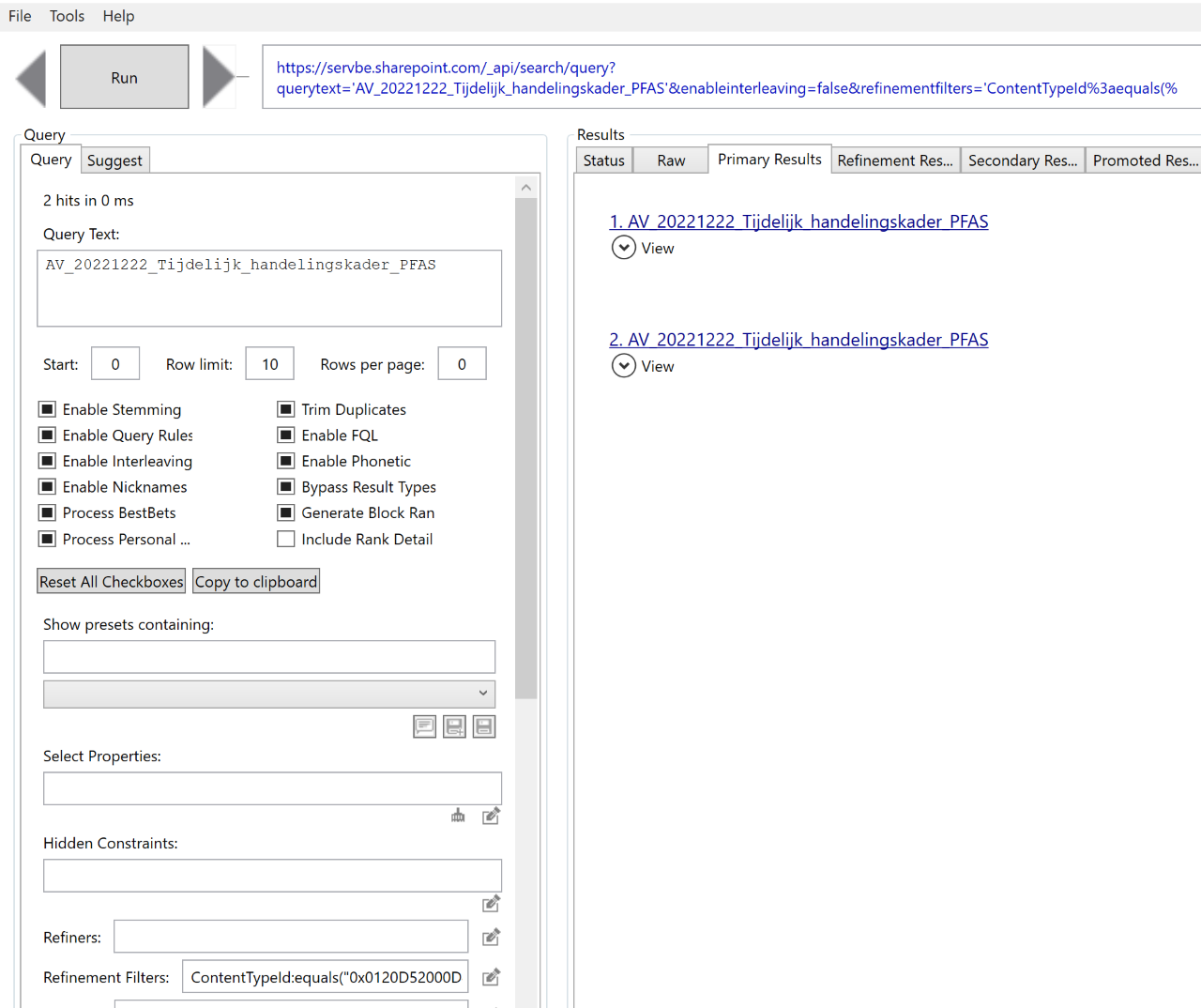 Search results incomplete (content type filter) · Issue #328 · pnp/PnP ...