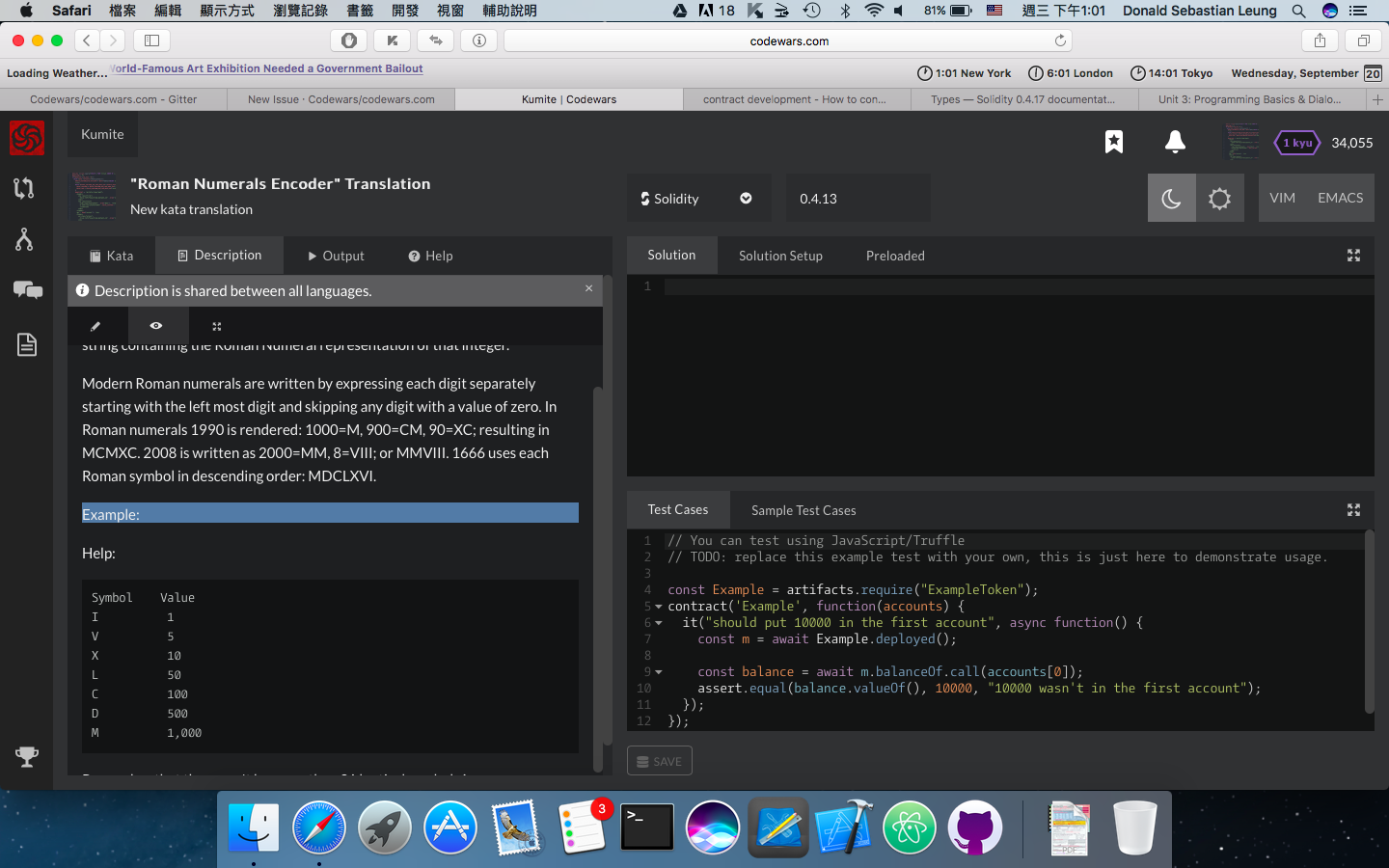 Solidity Code Examples are not displayed · Issue #1144 · codewars ...