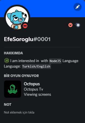 Github Efesorogluu Discordrpc Octopus Version