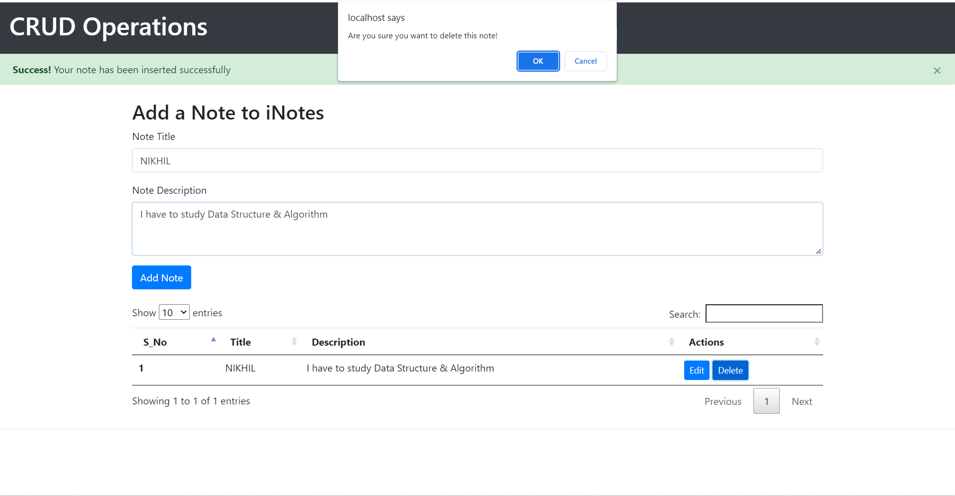 GitHub - nikhilgg5/Crud_Operations: CRUD is an acronym that comes from ...
