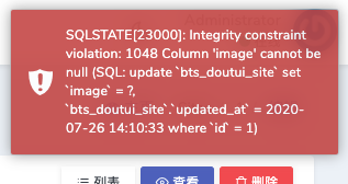 Column 'image' cannot be null · Issue #353 · jqhph/dcat-admin · GitHub