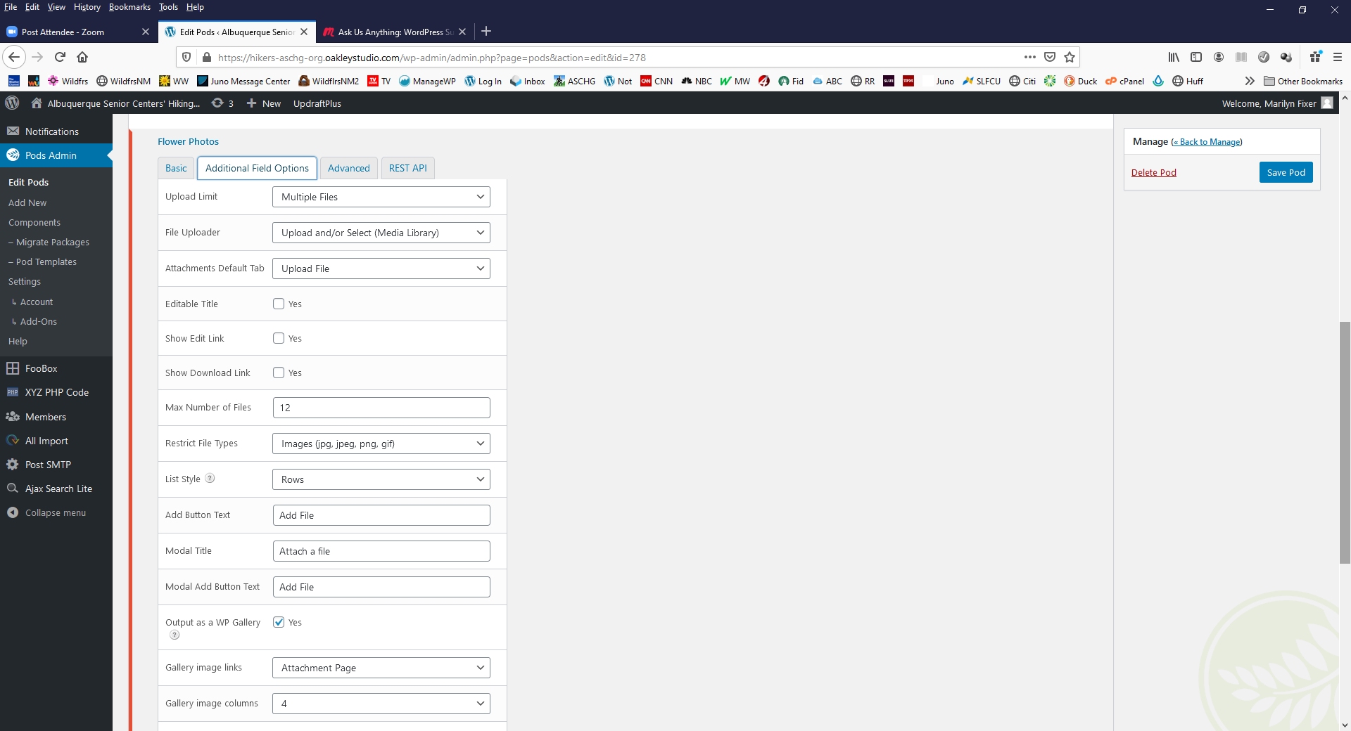 Problem with Title field on a Pods image. · Issue #5928 · pods ...