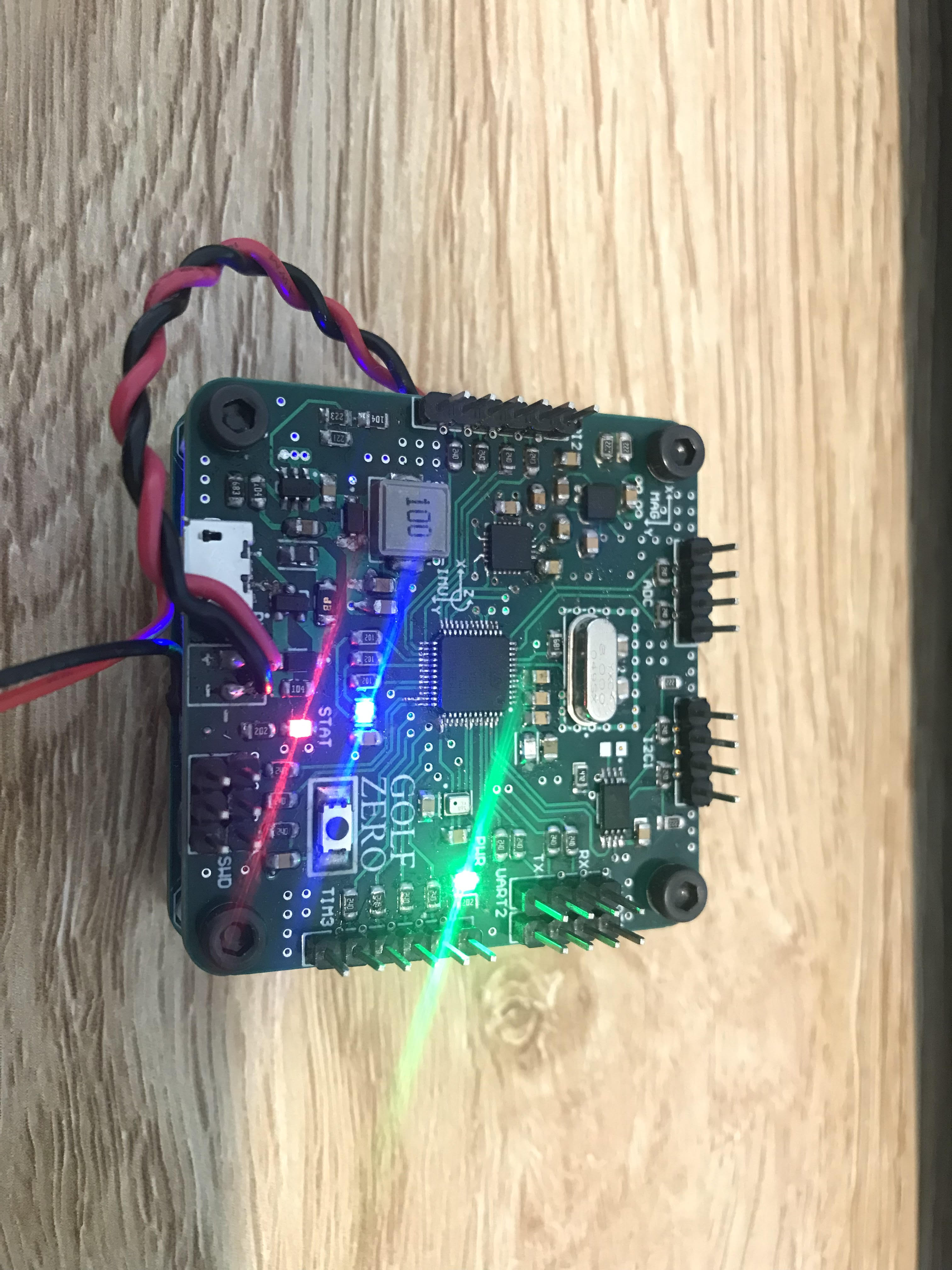 GitHub MinhManLy/SMT32_GOLF_ZERO_SensorBoard Microcontroller PCB