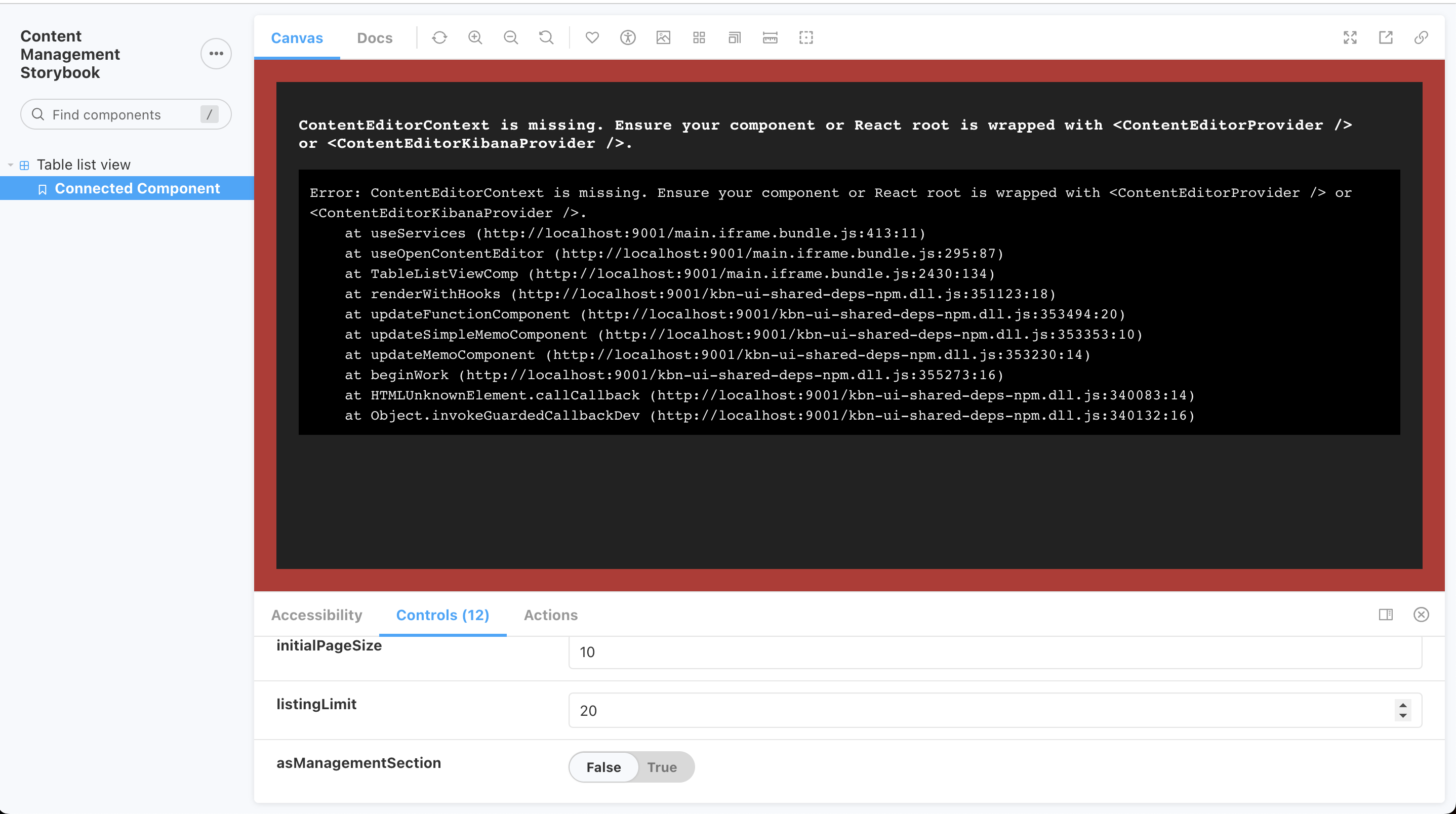 [TablieListView] Broken storybook · Issue #154139 · elastic/kibana · GitHub
