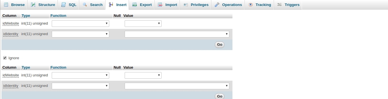 [5.0.0-dev] Search and Insert broken · Issue #14388 · phpmyadmin ...
