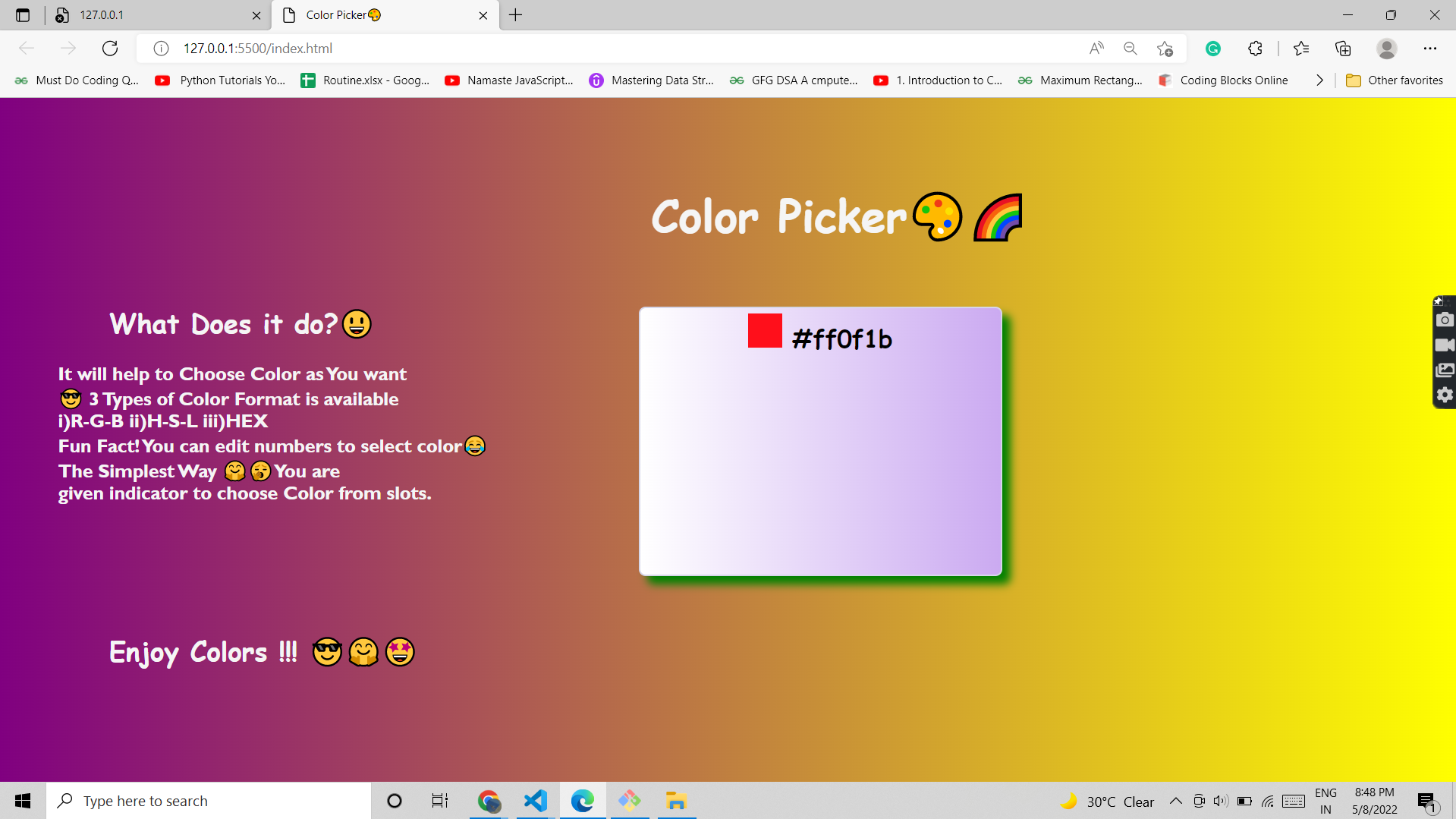 GitHub - AqibMukhtar13/Color-Picker · GitHub