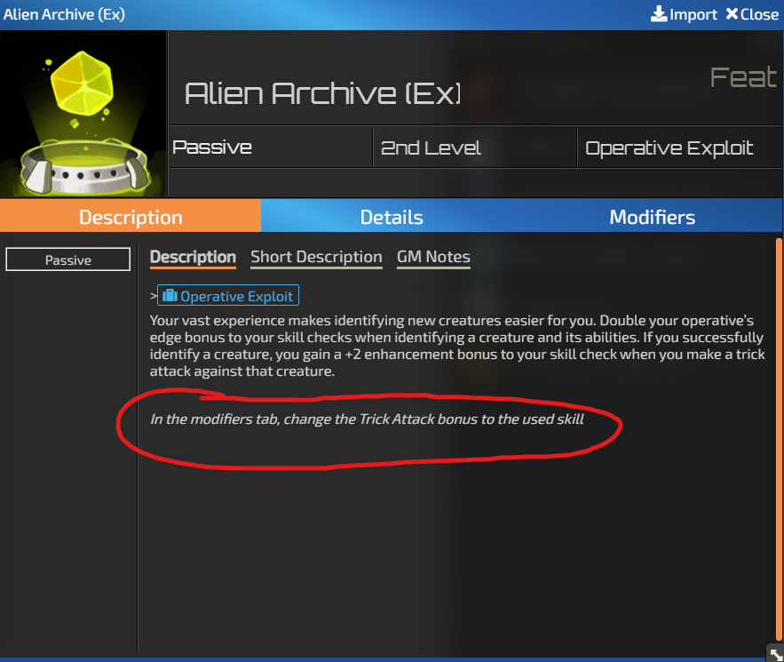 Data Entry Style Guide foundryvttstarfinder/foundryvttstarfinder