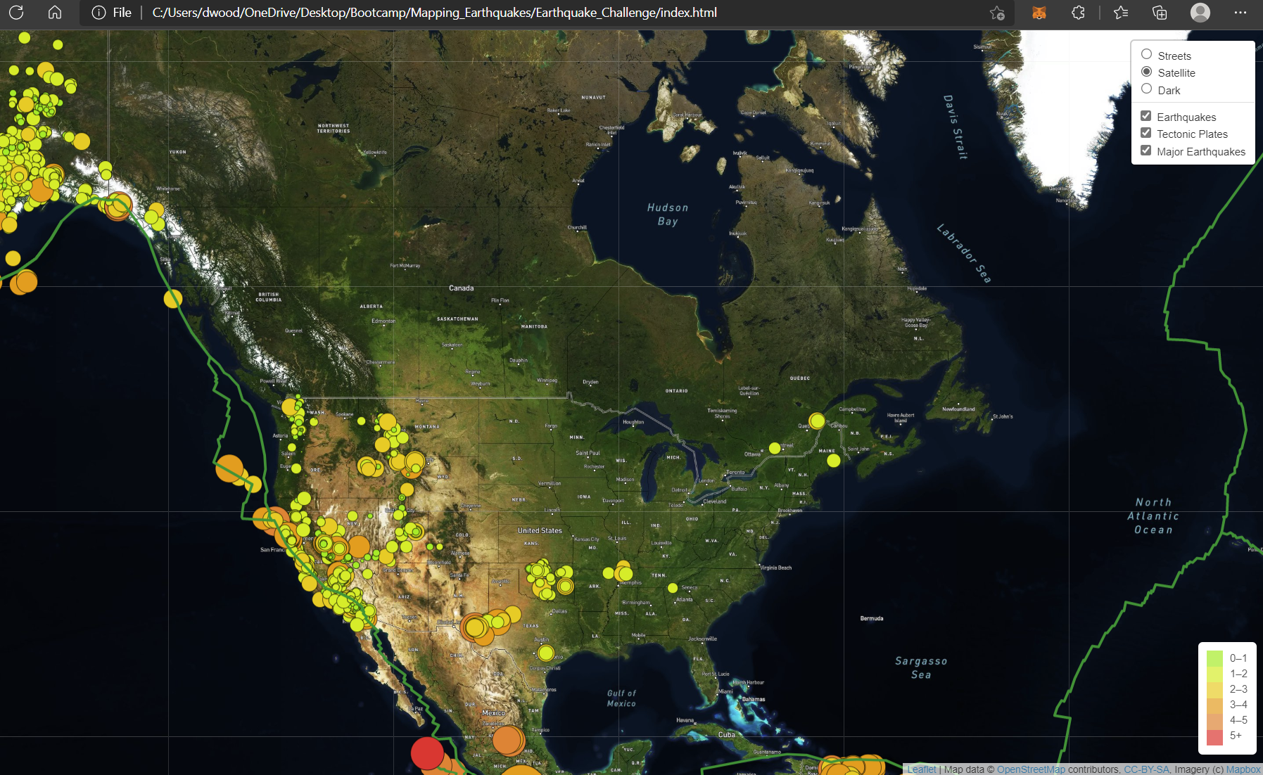GitHub - ddw26/Mapping_Earthquakes