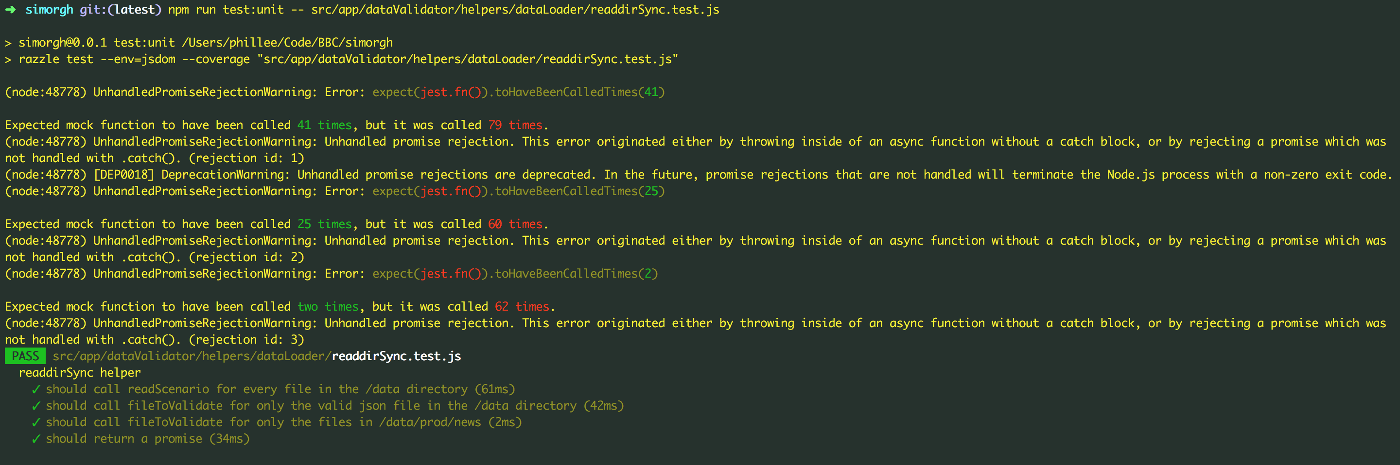 Validator unit test is silently failing · Issue #674 · bbc/simorgh · GitHub