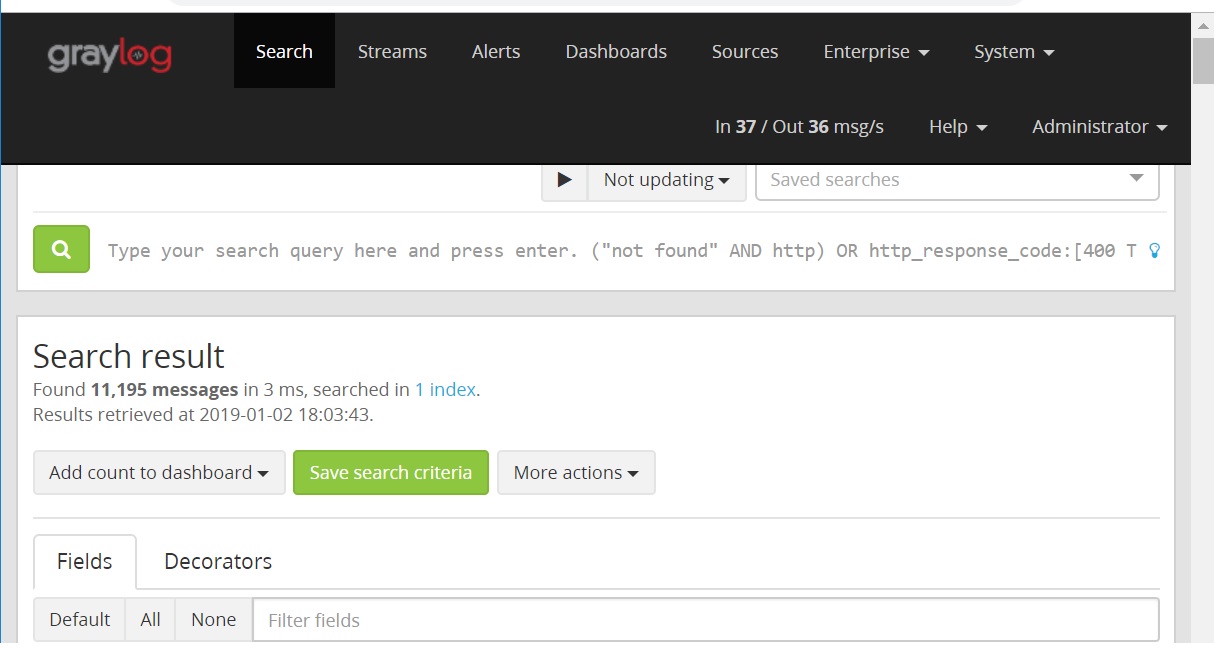 graylog3 responsive