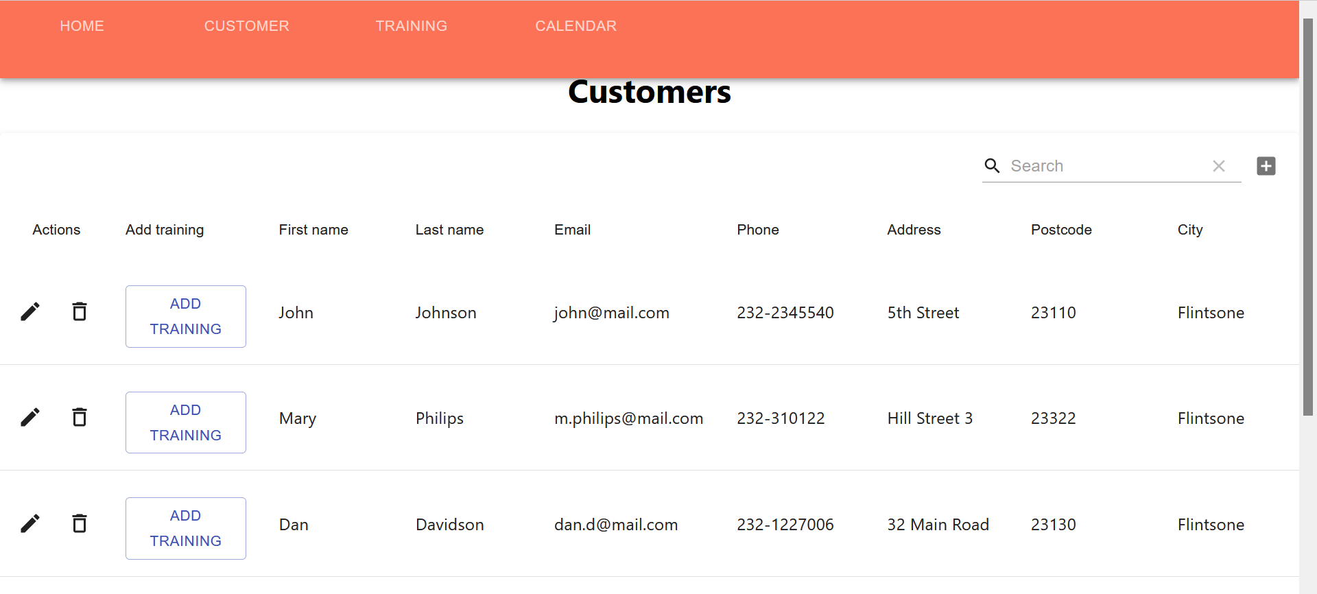 GitHub - DanielTarsalainen/PersonalTrainerApplication