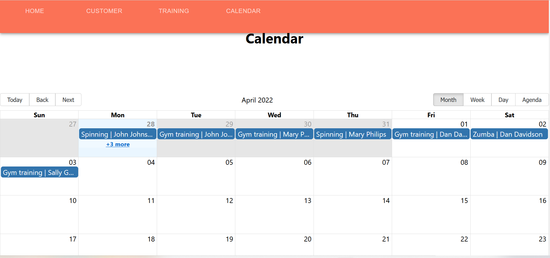 GitHub - DanielTarsalainen/PersonalTrainerApplication · GitHub