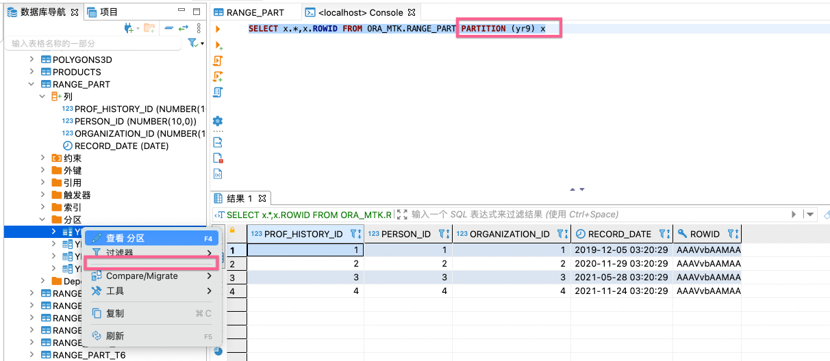 Create tables from queries dbeaver - shefeet