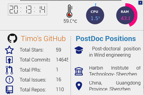 GitHub - TimoLin/DesktopPi: Turn Raspberry Pi to a small Desktop Screen ...