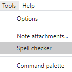 The button « Spell checker » still visible when it’s disabled · Issue ...