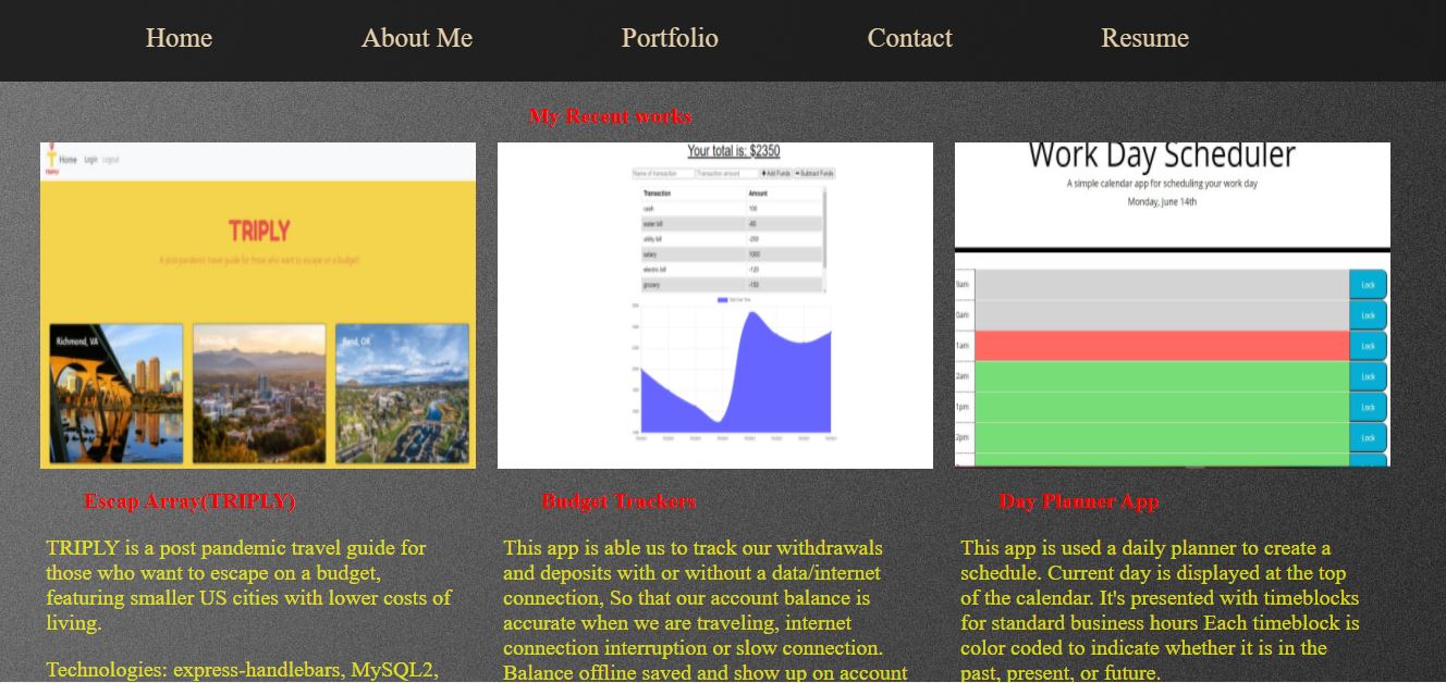 GitHub - dereatom/React-Portfolio: This is my react updated Portfolio ...