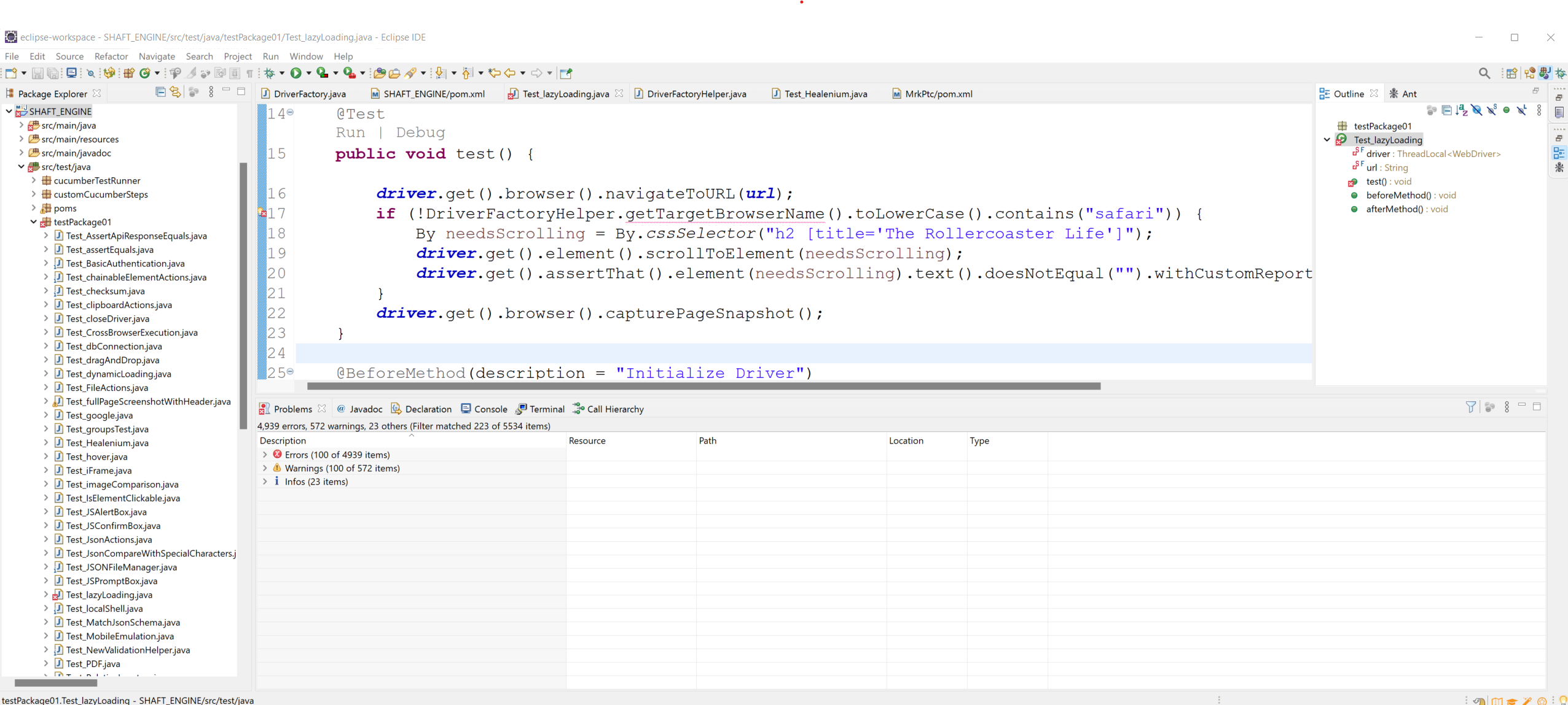 Receiving get methods undefined error on maven import · Issue #824 ...