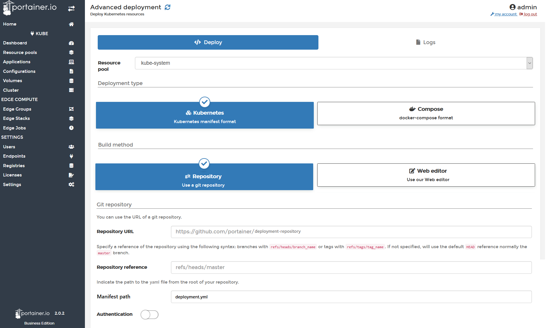 deployit manifest deployit manifest