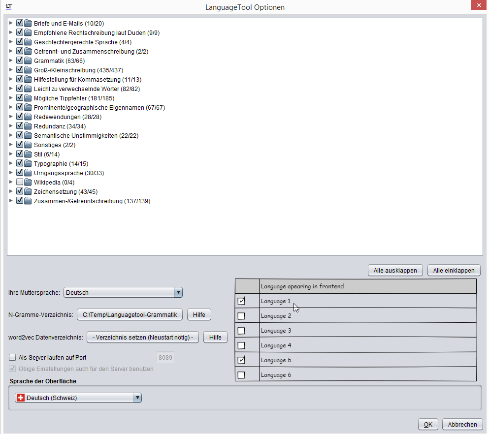 Please allow to reduce the list of available languages · Issue #947 ...