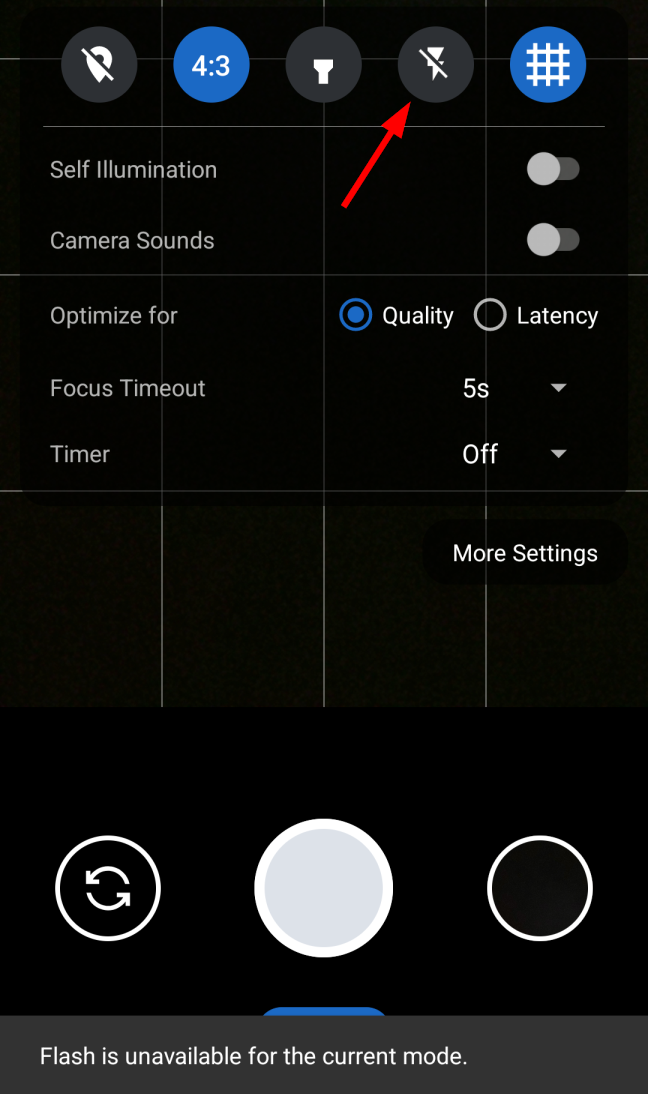 [Feature request] front camera "flash" · Issue 123 · GrapheneOS/Camera
