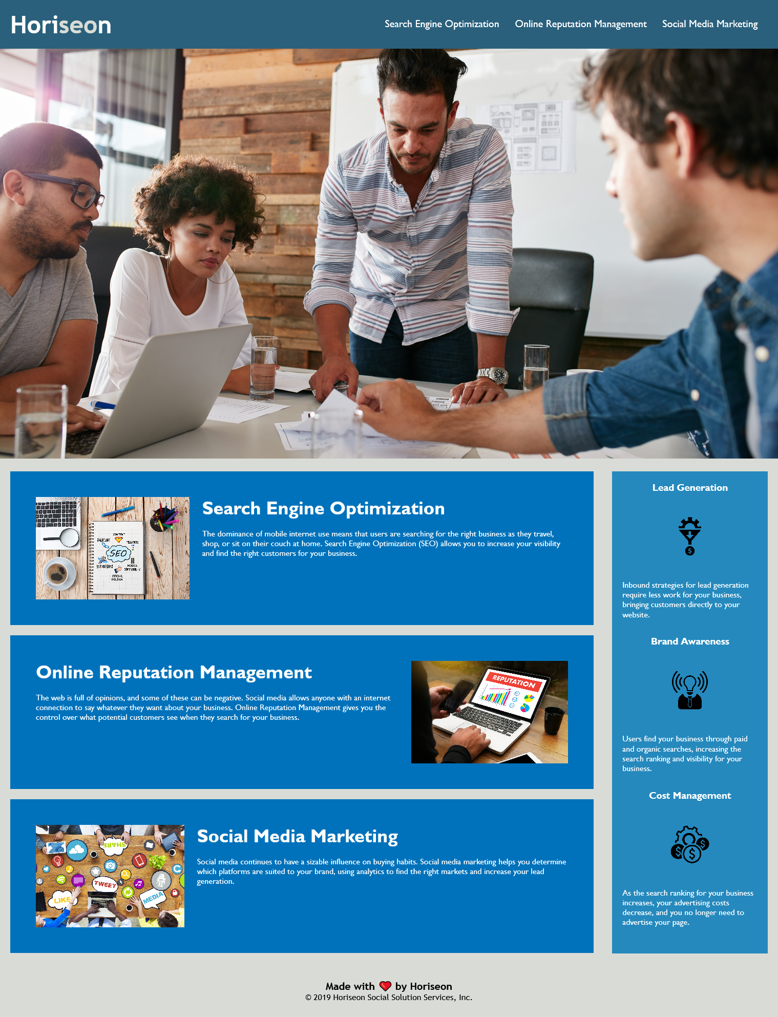 horizon business services, inc. · github Images High... GitHub - isaac11195/Horison
