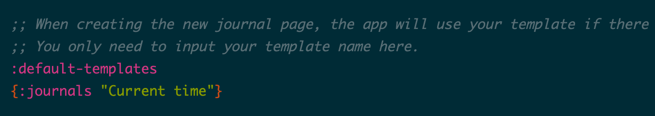jounrnal template won't apply to the next day // Cannot insert journal ...