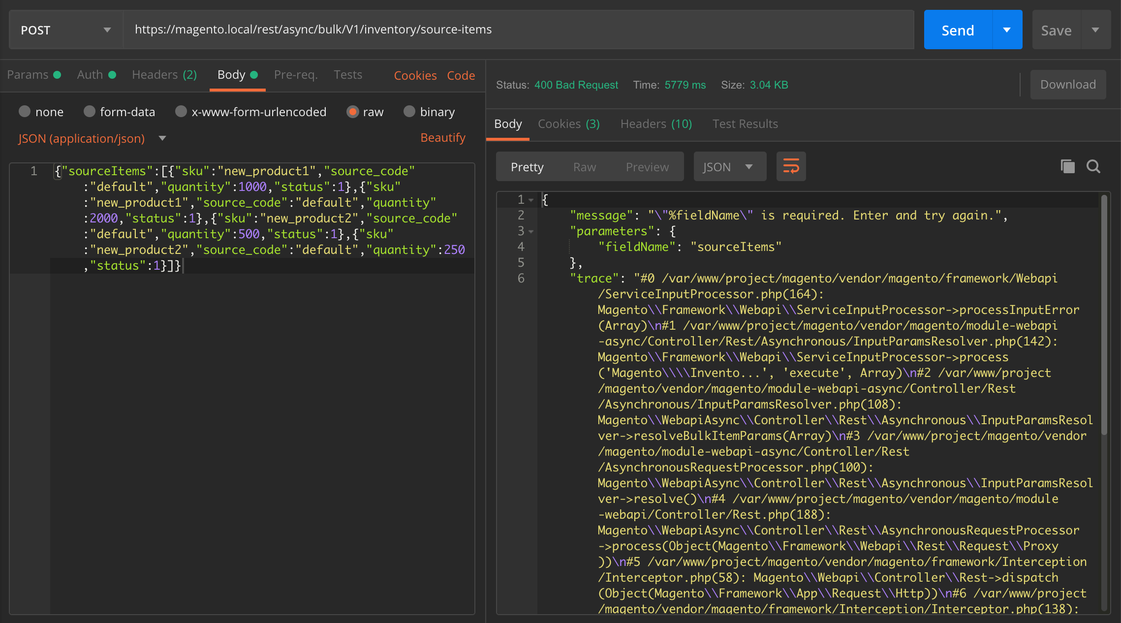 Can't use bulk API for inventory/source-items endpoint · Issue #1961 ...