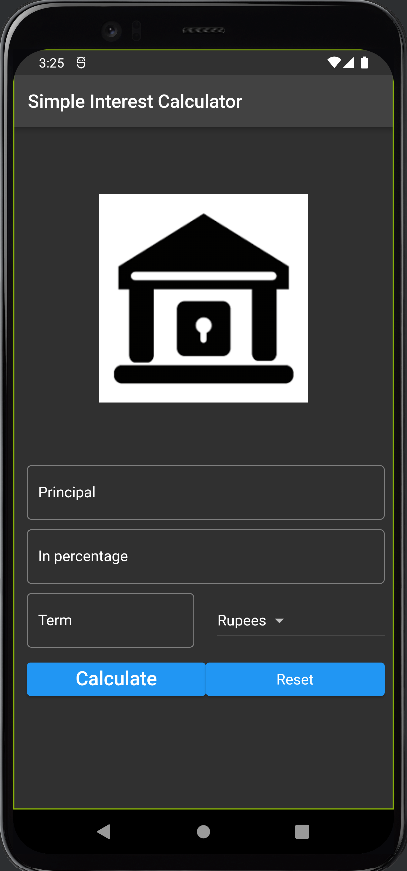 GitHub - janvist/Simple-Interest-Calculator: A flutter application that ...