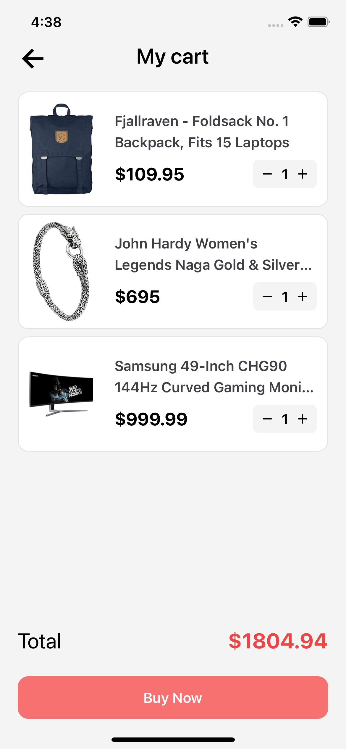 GitHub - danyouknowme/ecommhuay-rn: Ecommerce application using react ...