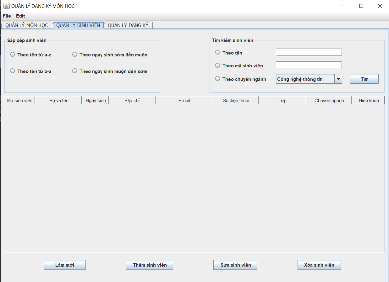 GitHub - Viet20021476/Student_Management: Student management ...